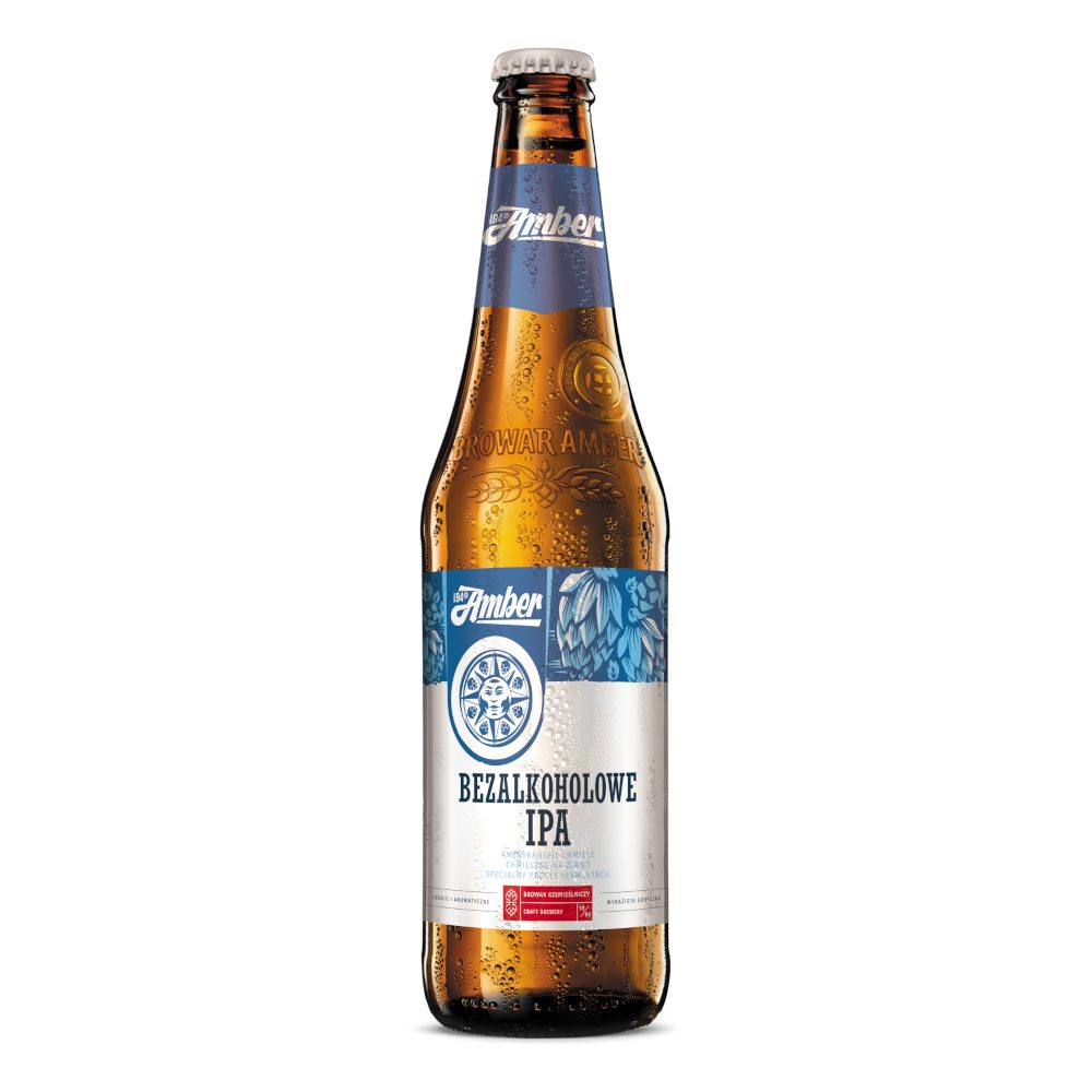 Piwo Amber Bezalkoholowe IPA 0% 500 ml