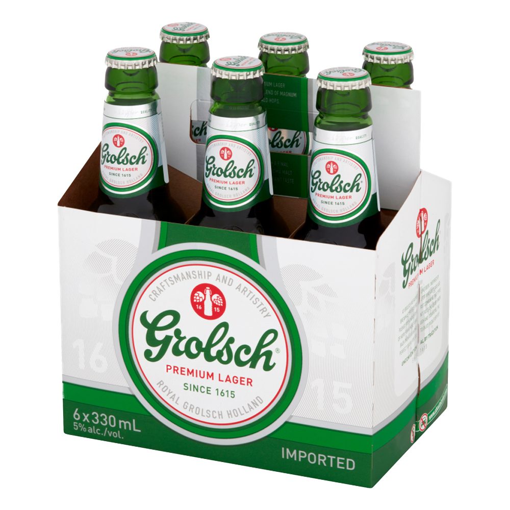 Piwo Grolsch 5% 6x330 ml