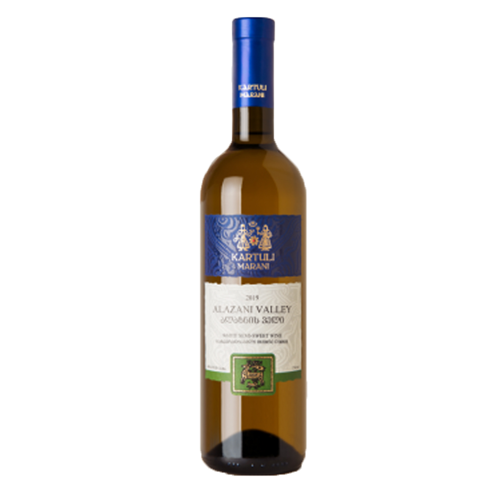 Wino Kartuli Marani Alazani Valley 11,5% białe półsłodkie 750 ml