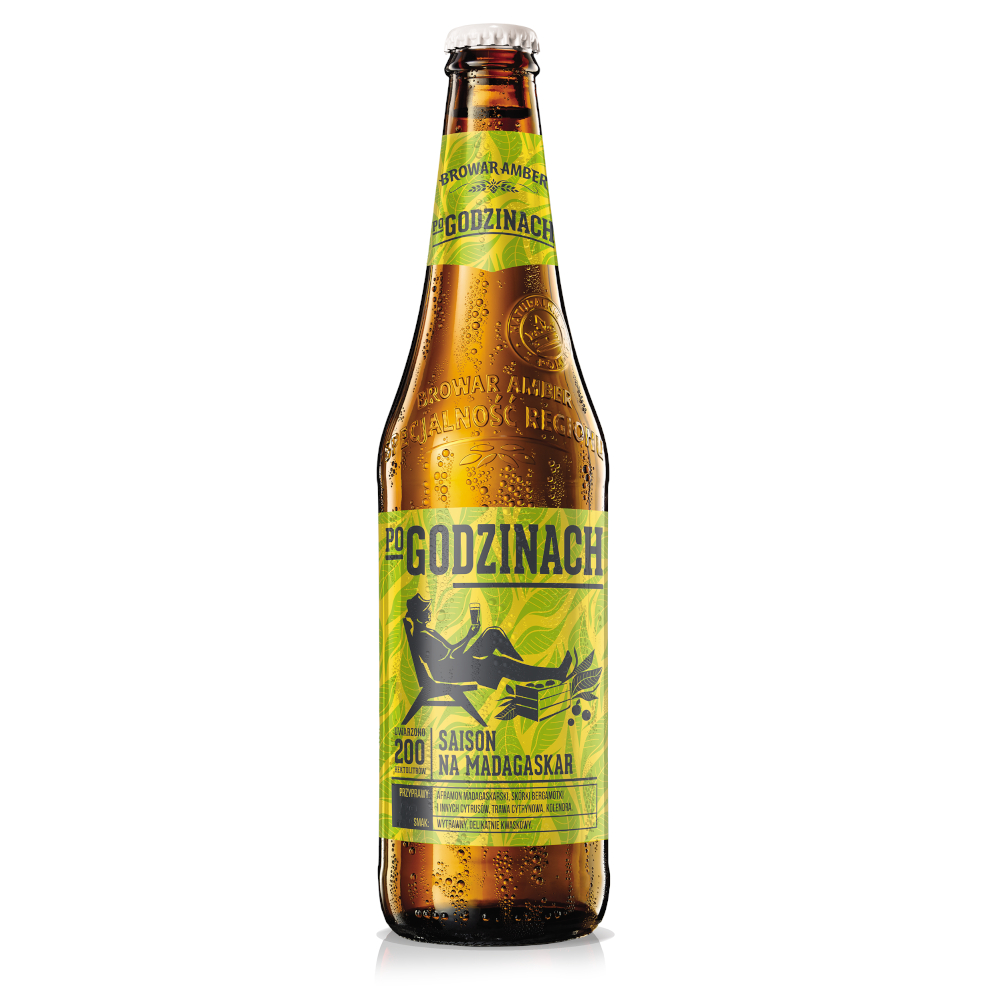 Piwo Amber Po Godzinach Saison na Madagascar 5,1% 500 ml