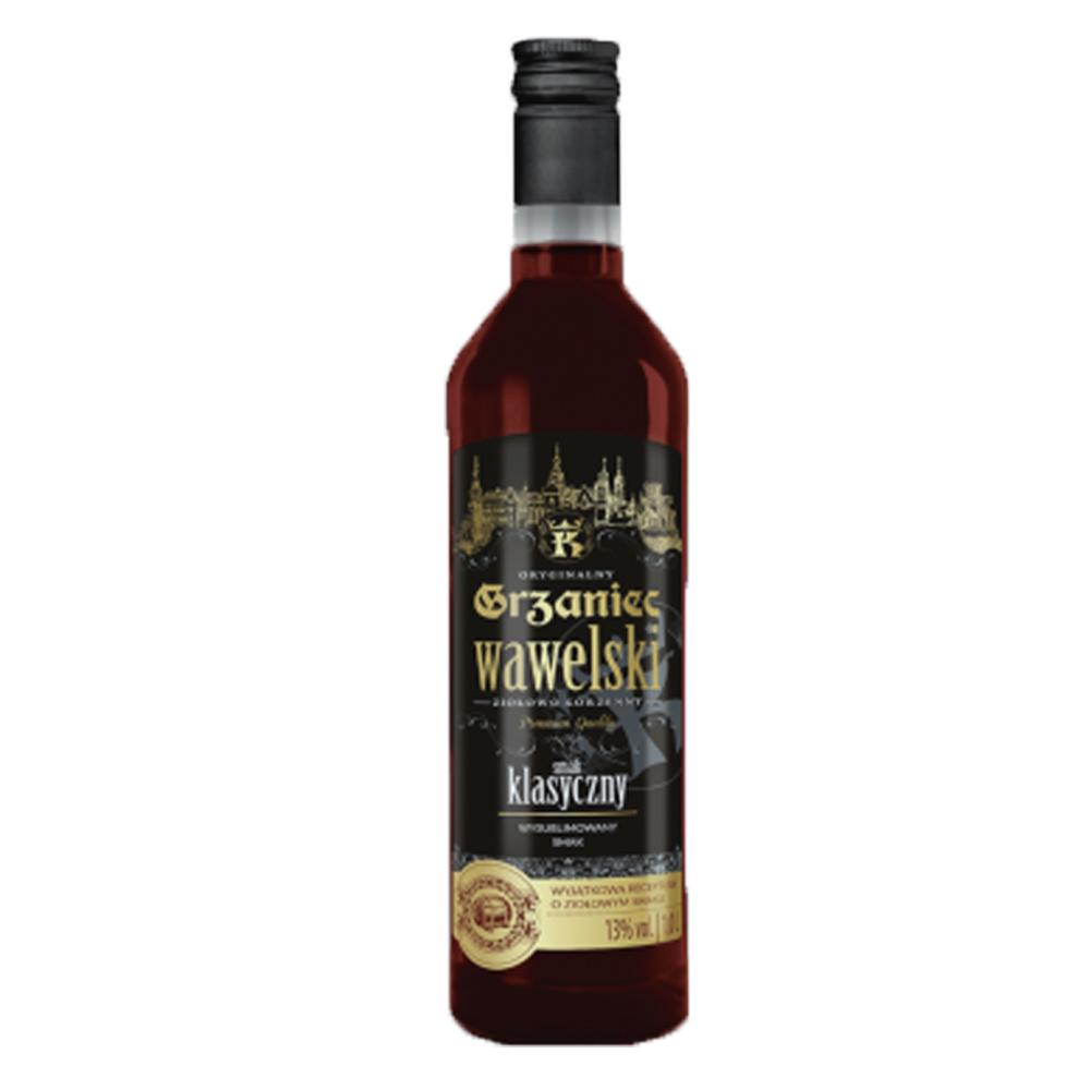 Wino Grzaniec Wawelski Klasyczny 13% czerwone słodkie 1000 ml