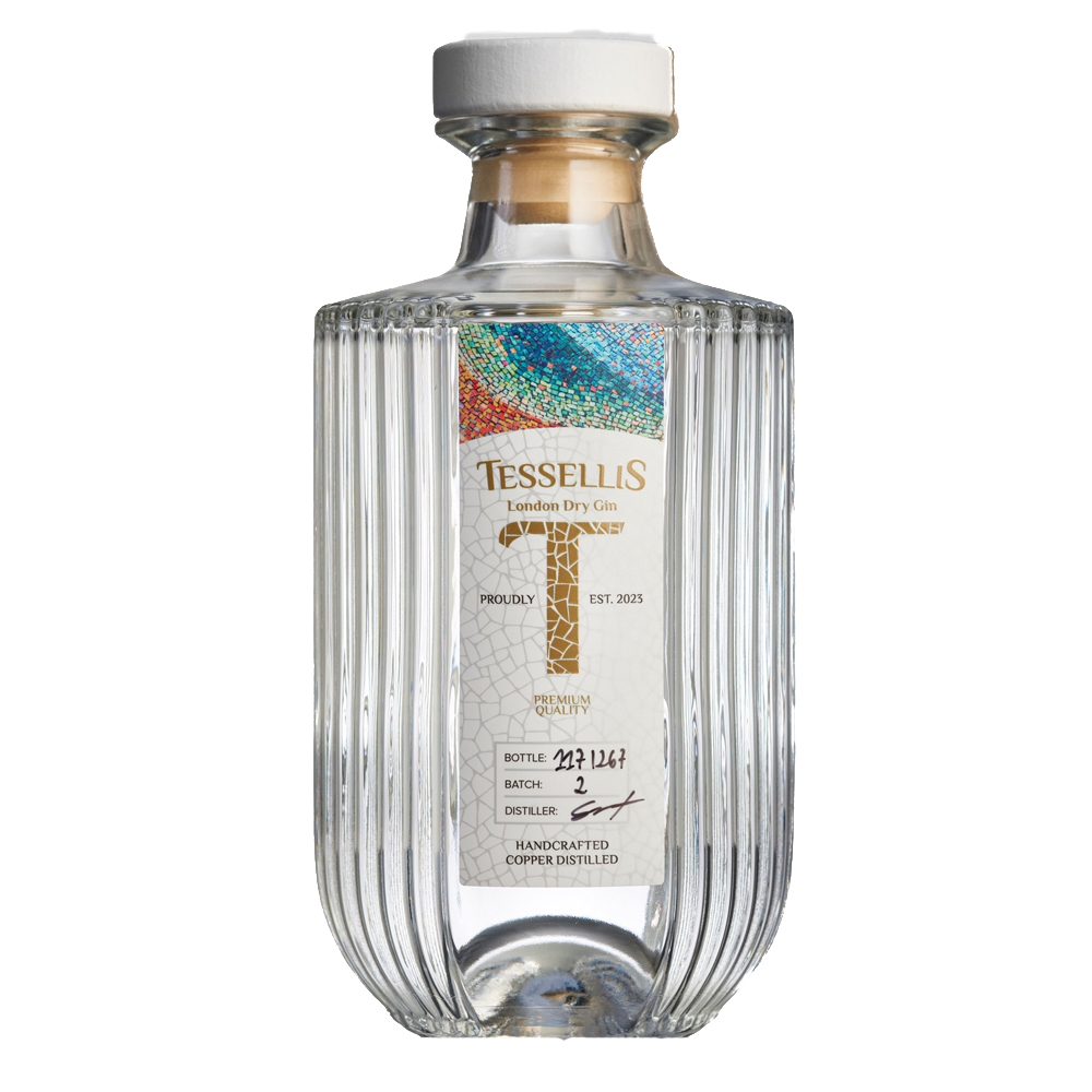 Gin Tessellis London Dry Gin 44% 700 ml