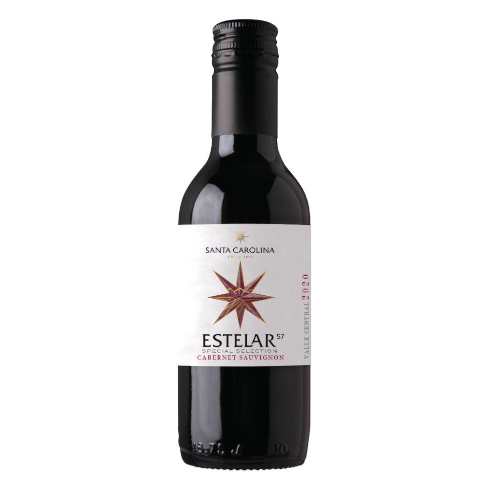 Wino Santa Carolina Estelar 57 Cabernet Sauvignon  13,5% czerwone wytrawne 187 ml