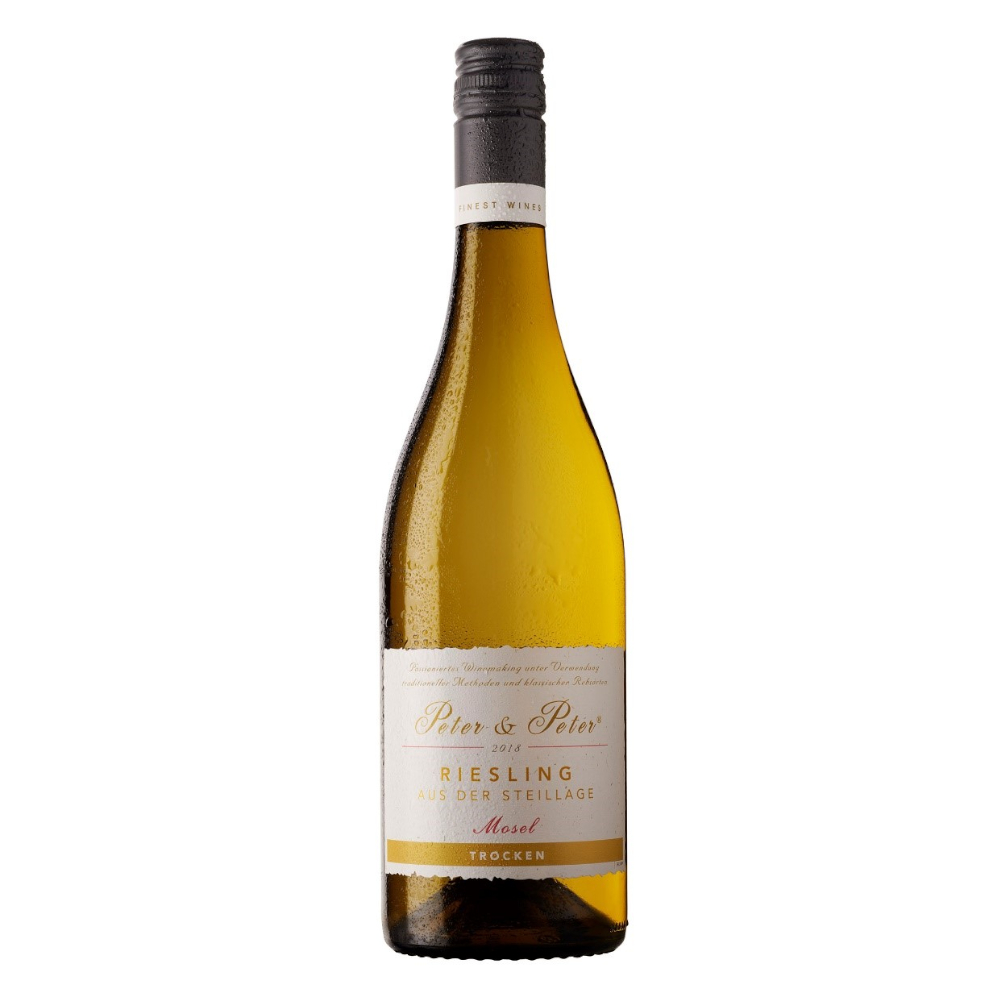 Wino Peter & Peter Riesling Trocken 12,5% białe wytrawne 750 ml