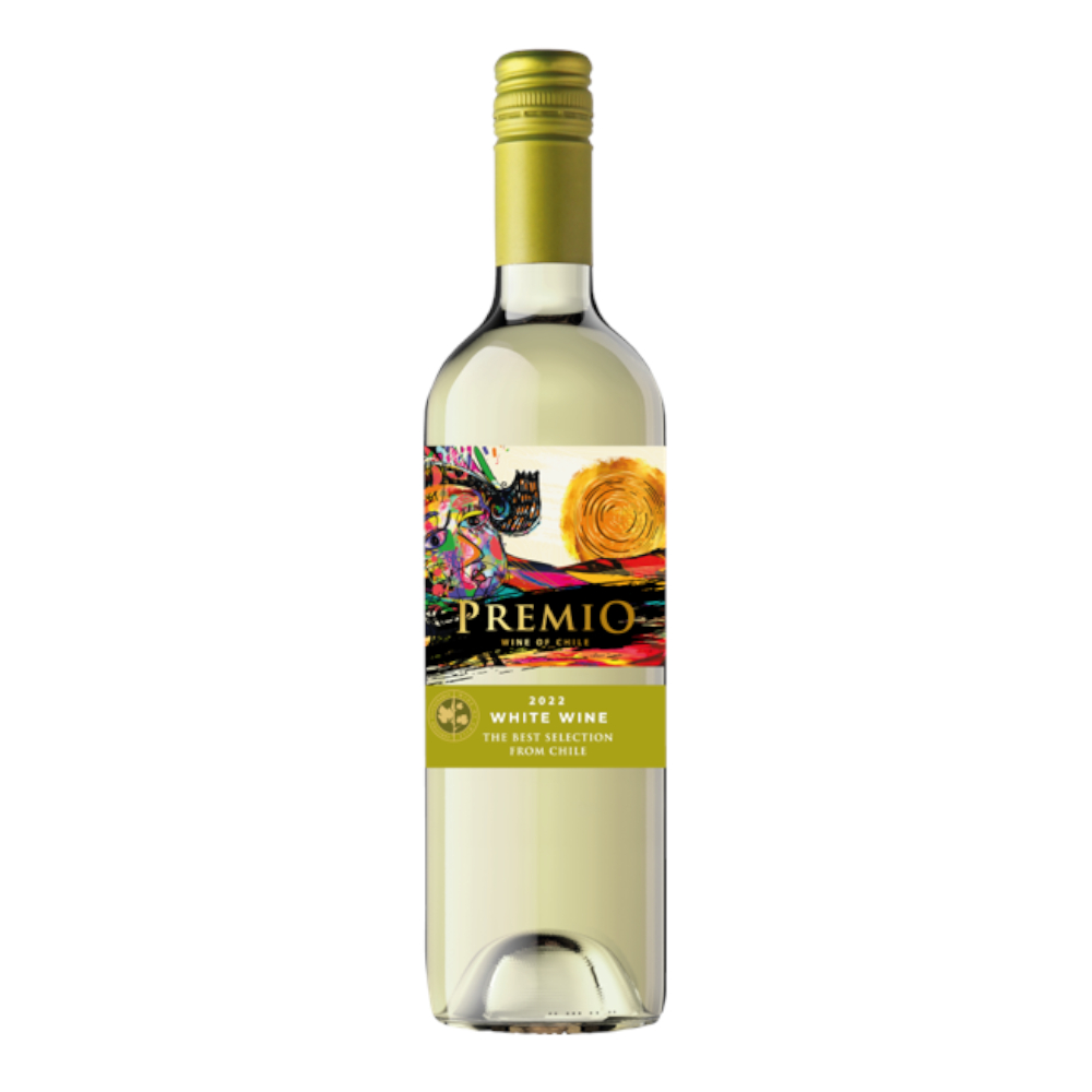 Wino Santa Carolina Premio White 12% białe półwytrawne 750 ml