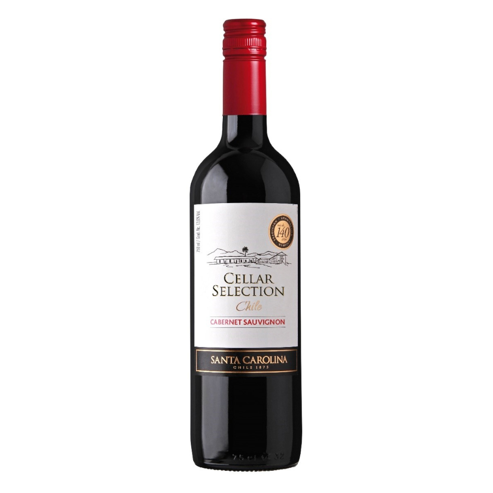 Wino Santa Carolina Cellar Selection Cabernet Sauvignon 12,5% czerwone wytrawne 750 ml