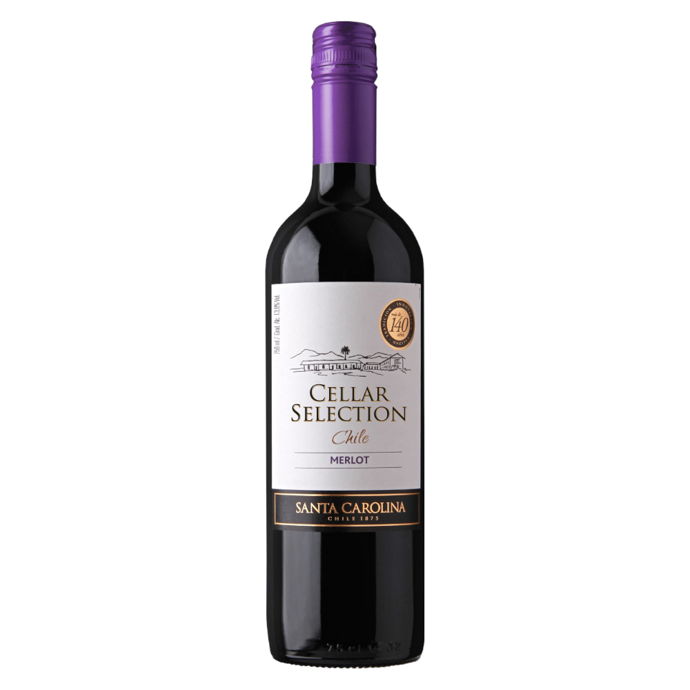 Wino Santa Carolina Cellar Selection Merlot 12,5% czerwone wytrawne 750 ml