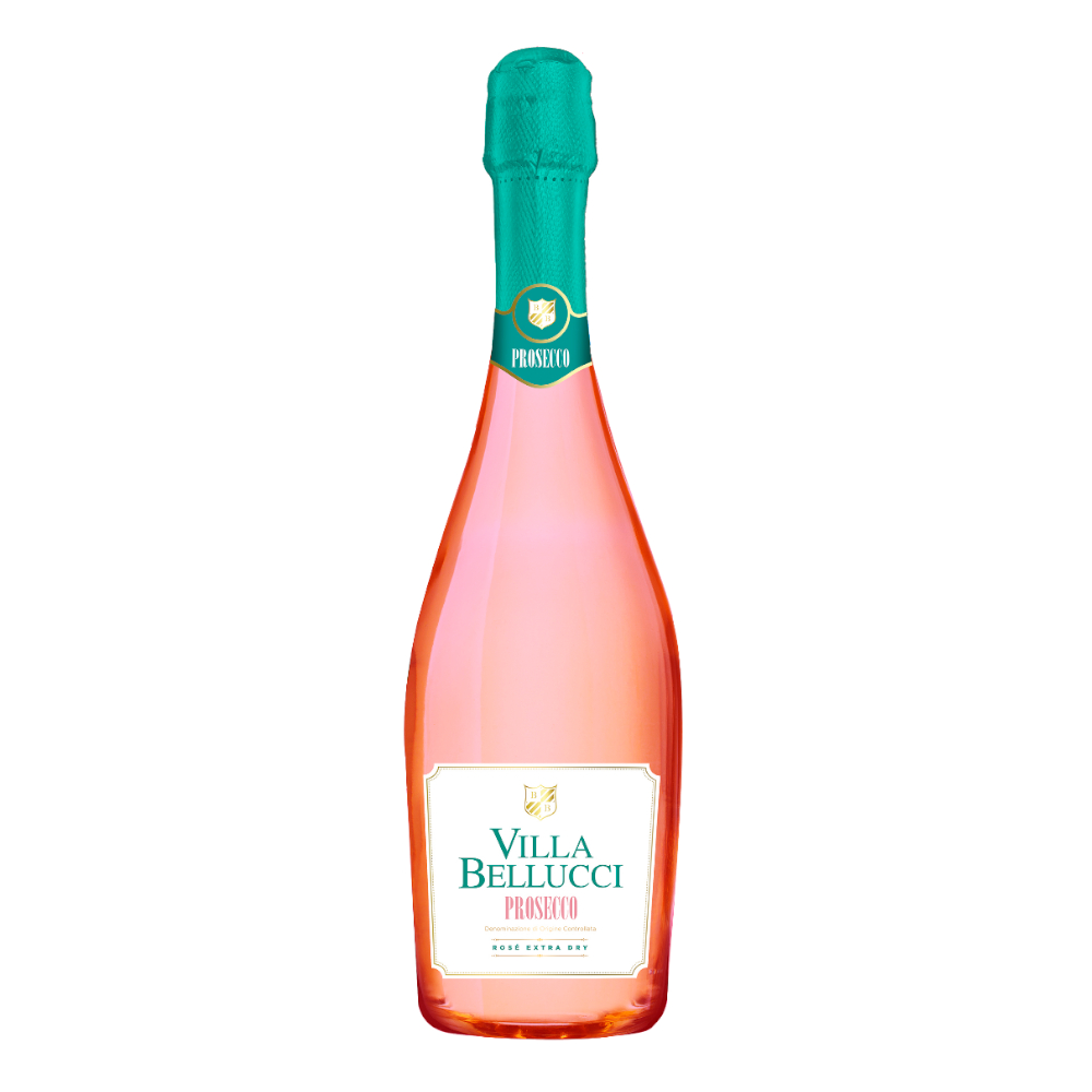 Wino Villa Bellucci Prosecco Rose 11% różowe wytrawne 750 ml
