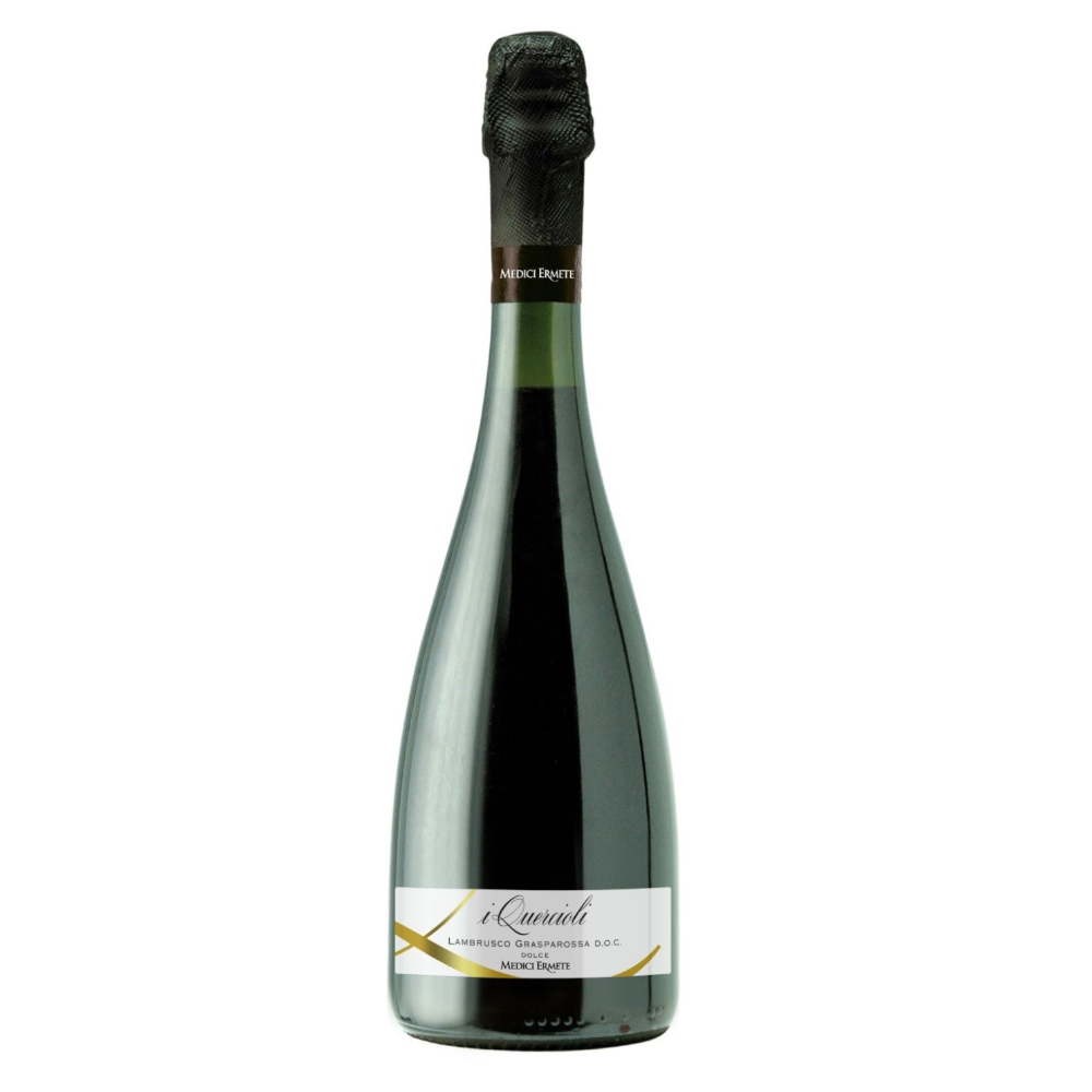 Wino Lambrusco Quercioli Dolce 8% czerwone słodkie 750 ml