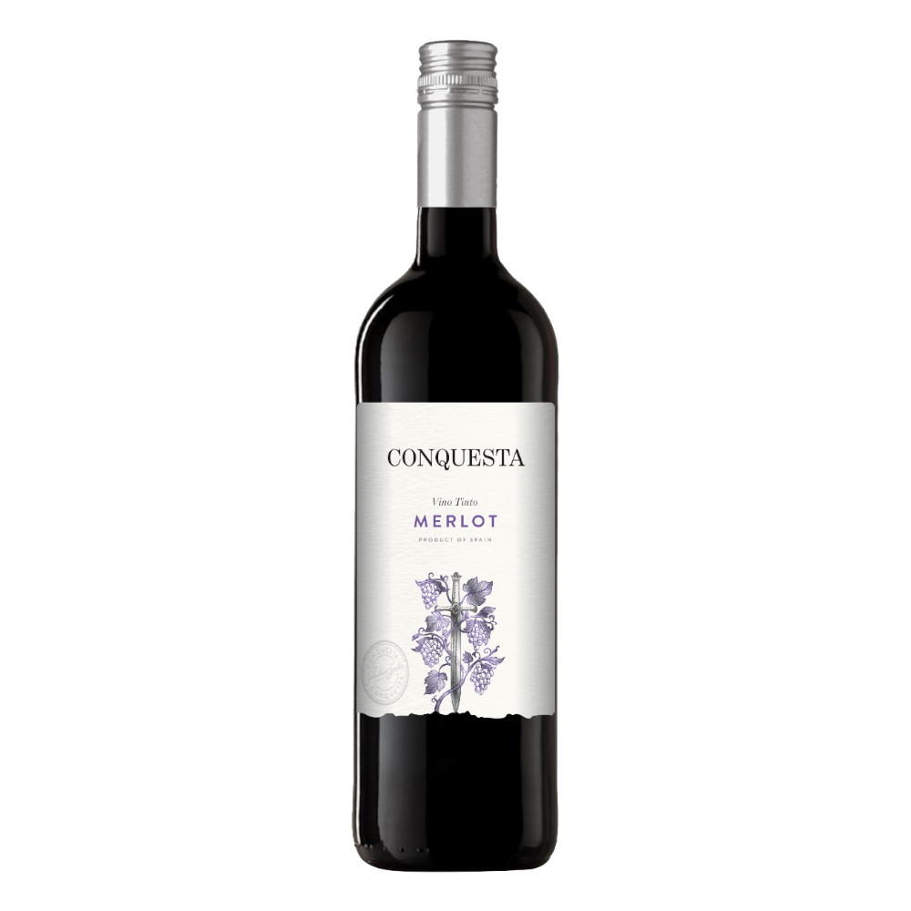 Wino Conquesta Merlot 13% czerwone wytrawne 750 ml