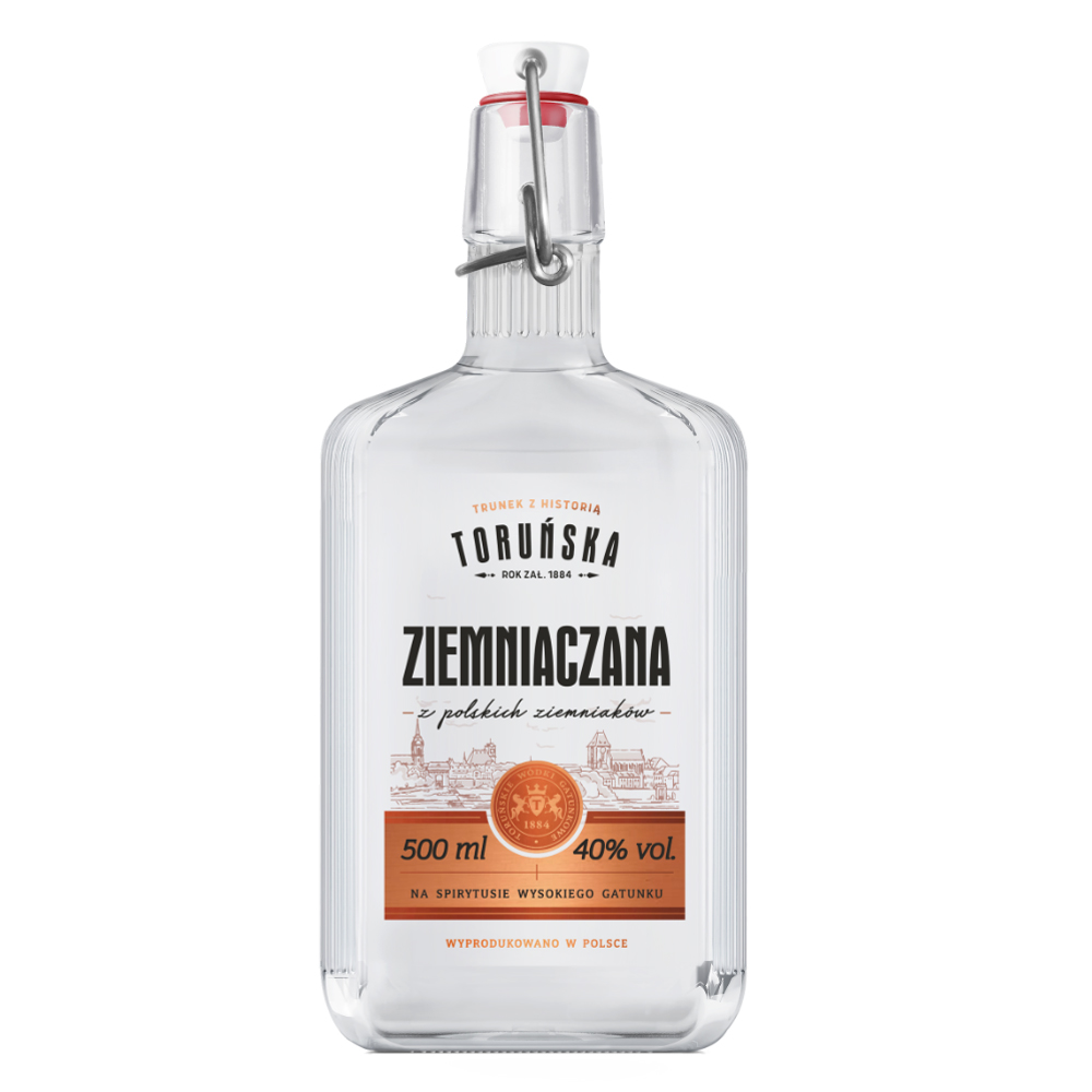 Wódka Toruńska Ziemniaczana 40% 500 ml kartonik