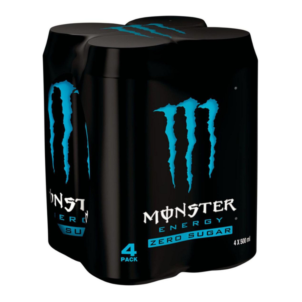 Energetyk Monster Zero 500 ml 4-pak