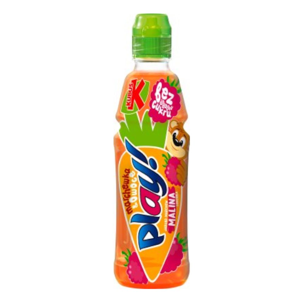 Sok Kubuś PLAY marchew malina 400 ml