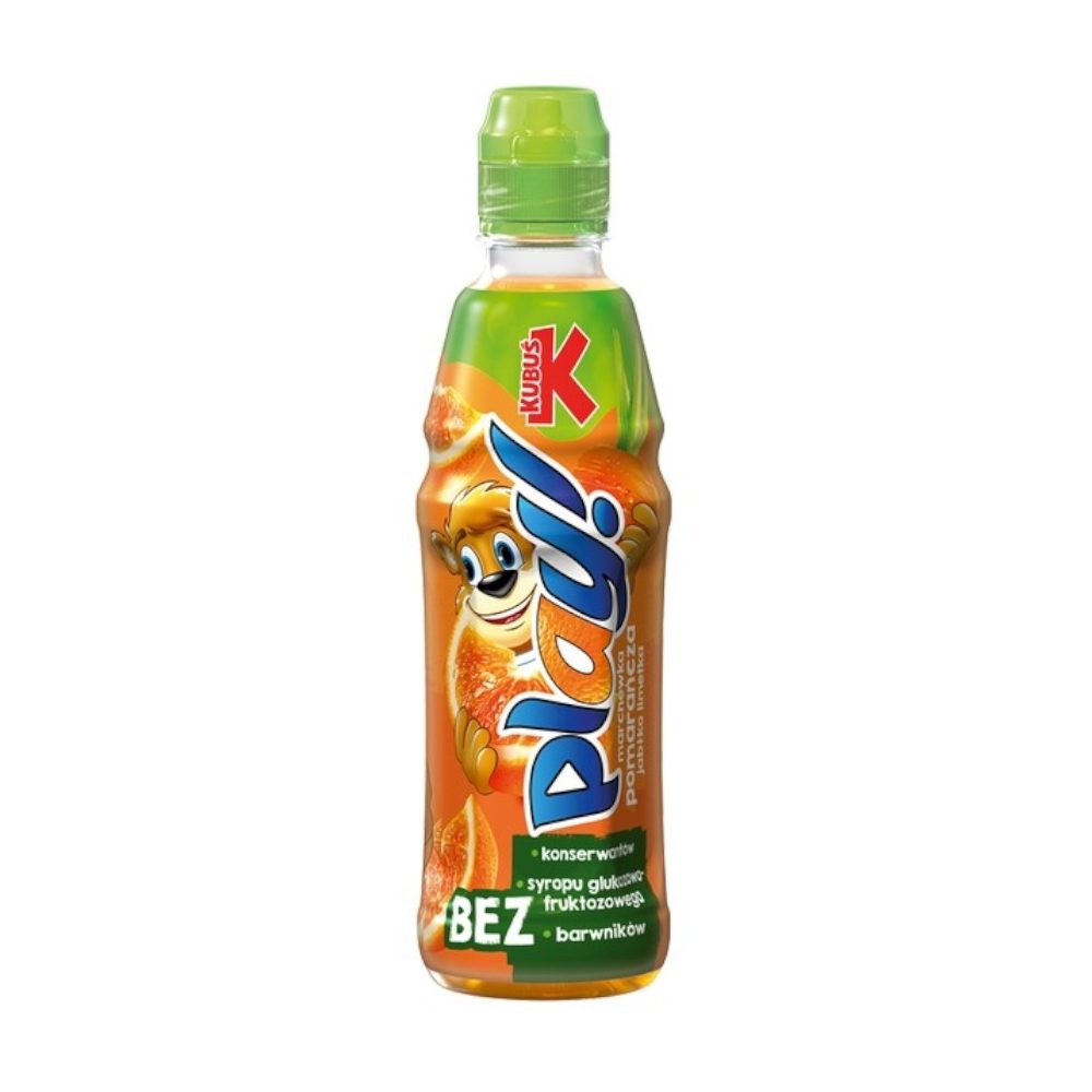 Sok Kubuś PLAY pomarańcza 400 ml