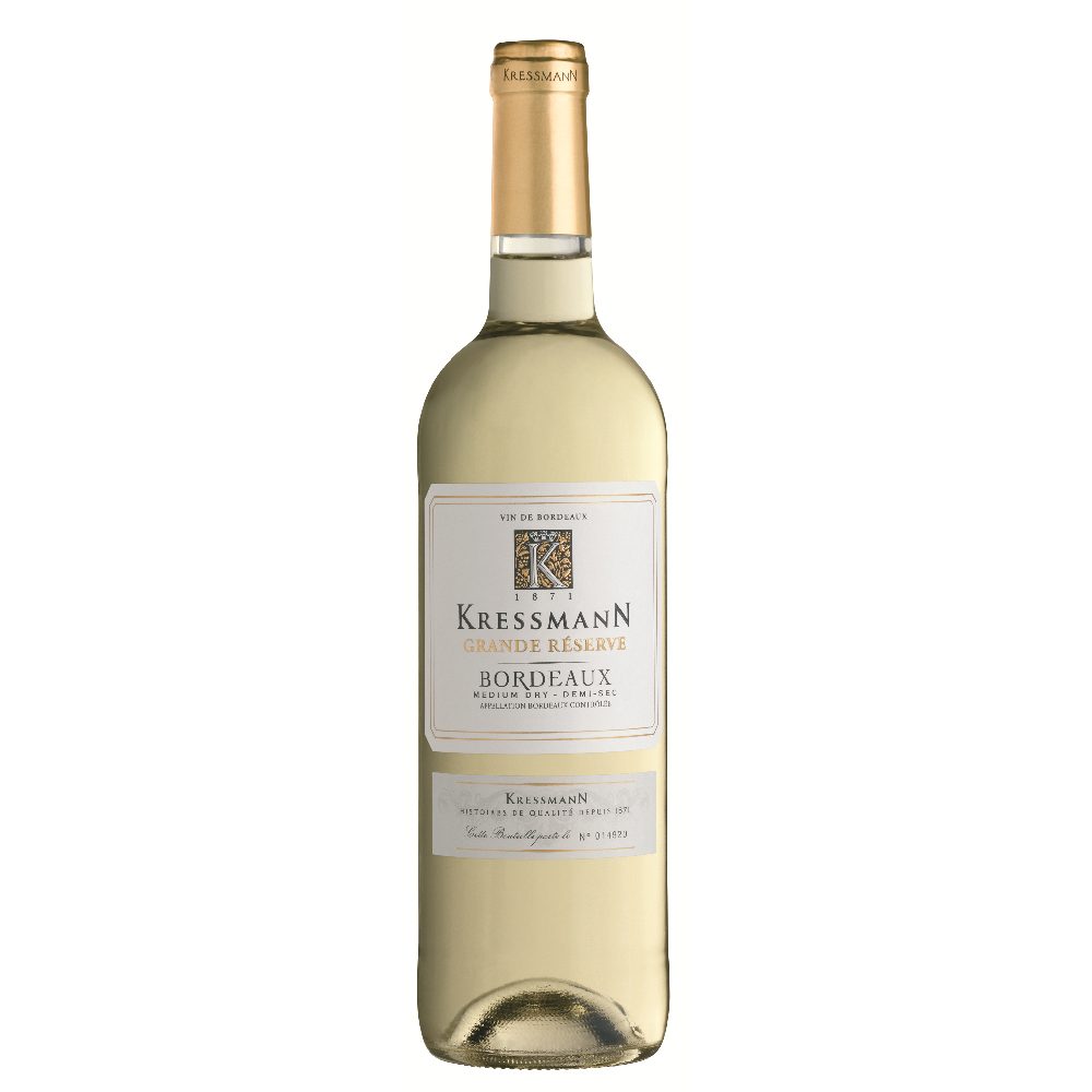 Wino Kressmann Grande Reserve 12,5% białe wytrawne 750 ml
