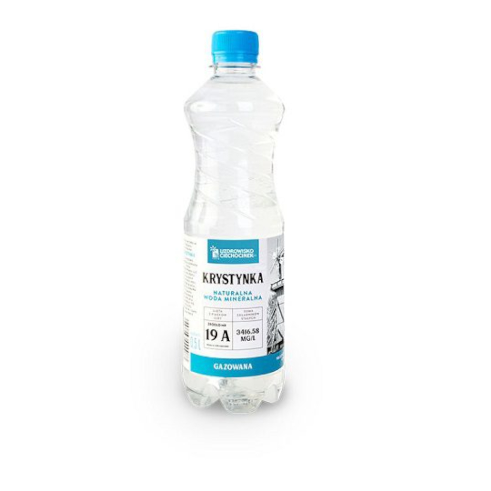 Woda Krystynka gazowana 500 ml