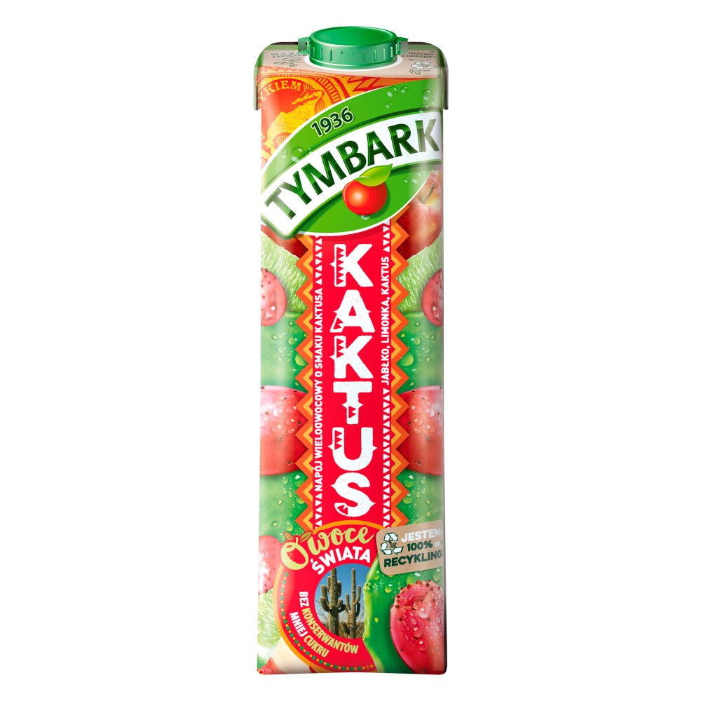 Napój Tymbark Owoce Świata Kaktus 1000 ml