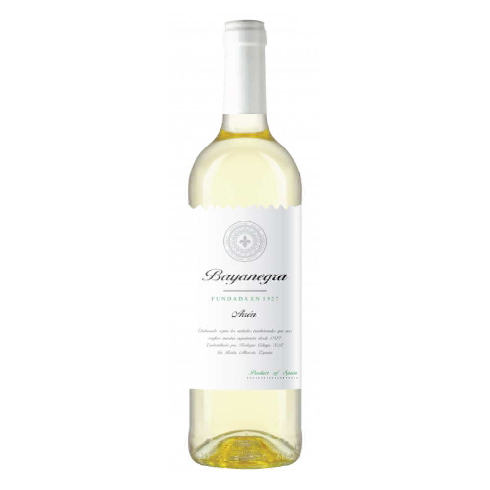 Wino Bayanegra Airen 12% białe półwytrawne 750 ml