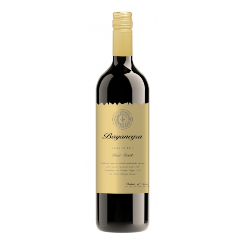 Wino Bayanegra 12% czerwone półsłodkie 750 ml