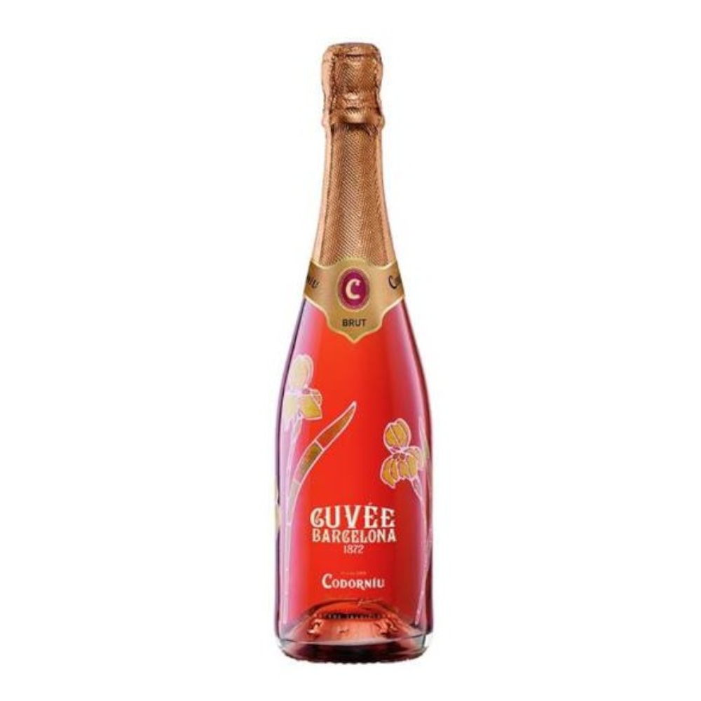 Wino Cuvee Rosado 12% różowe słodkie musujące 750 ml