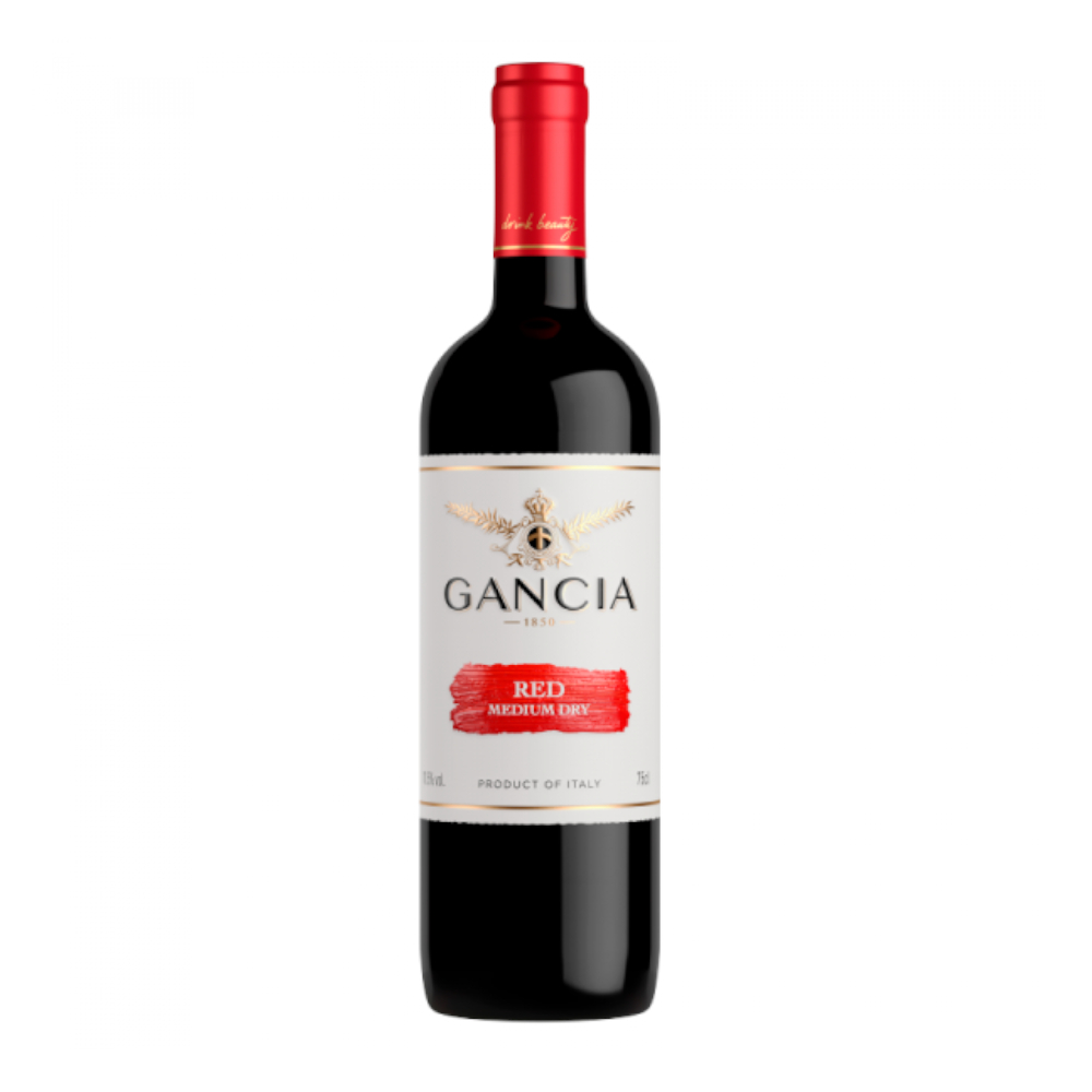 Wino Gancia 12% czerwone półwytrawne 750 ml