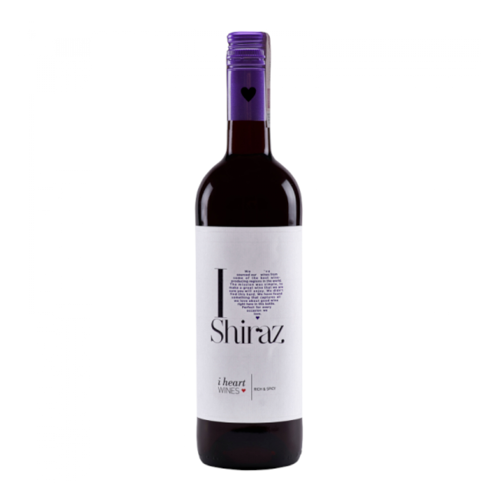 Wino I heart Shiraz 14% czerwone wytrawne 750 ml