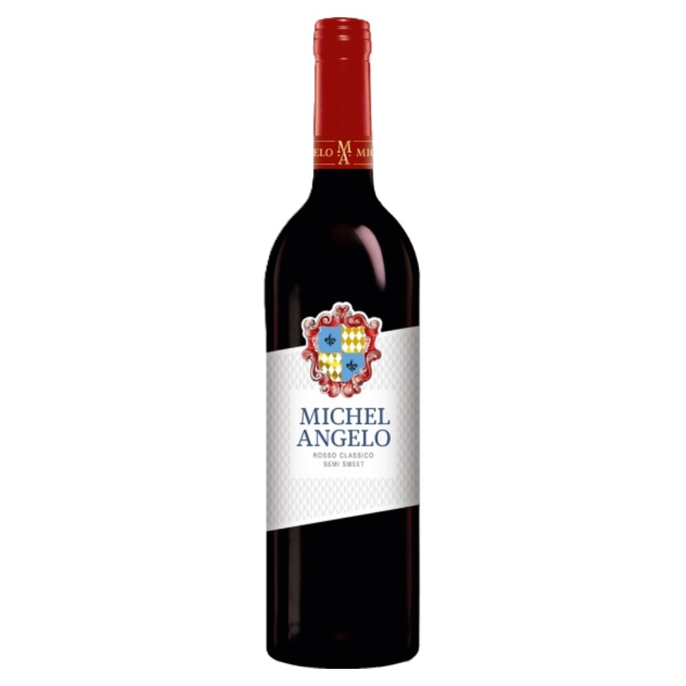 Wino Michel Angelo 11% czerwone półsłodkie 750 ml