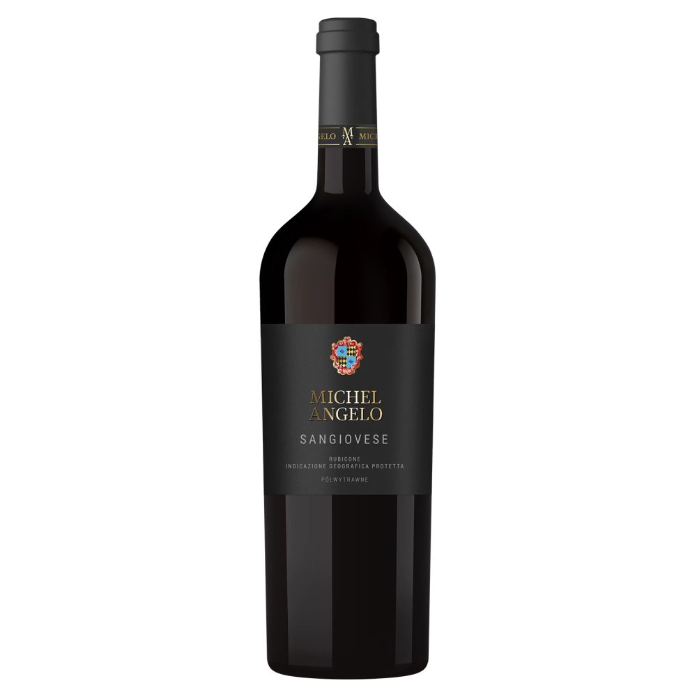 Wino MichelAngelo Sangiovese 11,5% czerwone półwytrawne 750 ml