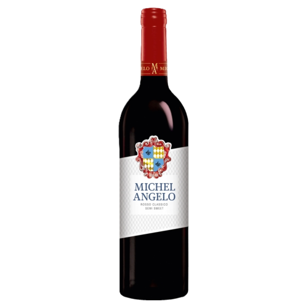 Wino Michel Angelo 11% czerwone półsłodkie 750 ml