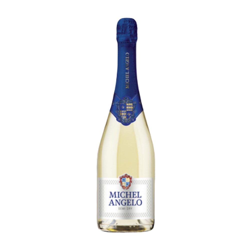 Wino MichelAngelo 10% białe musujące półwytrawne 750 ml