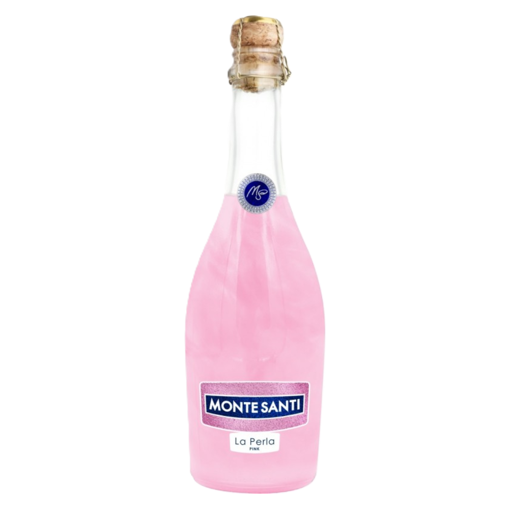 Wino Monte Santi La Perla Pink 10% białe musujące półsłodkie 750 ml