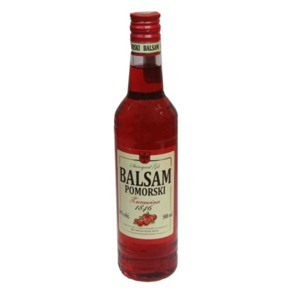 Wódka Balsam Pomorski Żurawina 38% 500 ml