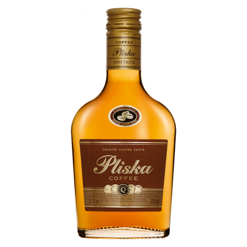 Brandy Pliska Coffee 32% 200 ml