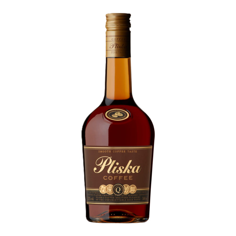 Brandy Pliska Coffee 32% 500 ml