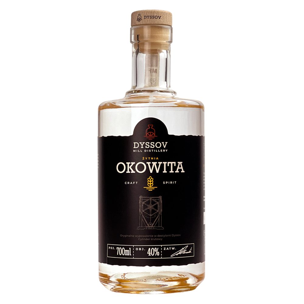 Okowita Dyssov rzemieślnicza z żyta 40% 700 ml