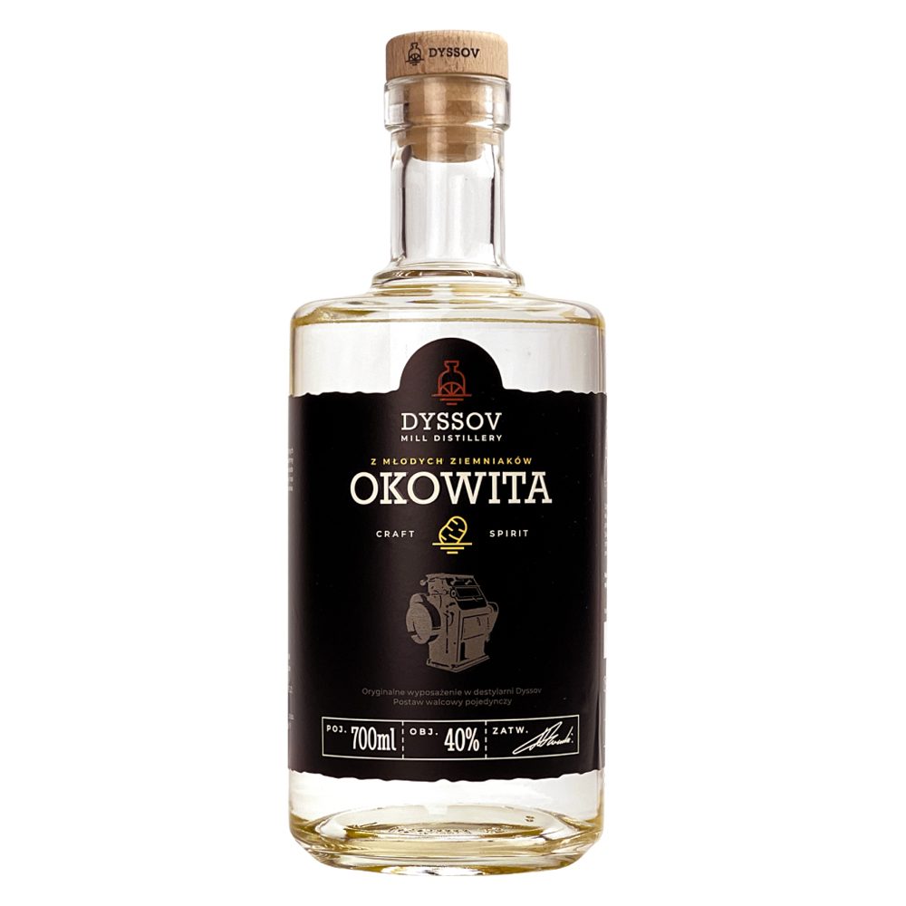 Okowita Dyssov rzemieślnicza z młodych ziemniaków 40% 700 ml