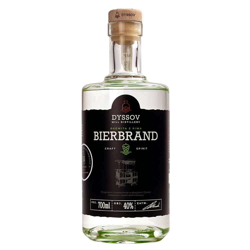 Okowita Dyssov Bierbrand rzemieślnicza z piwa Koźlak 40% 700 ml