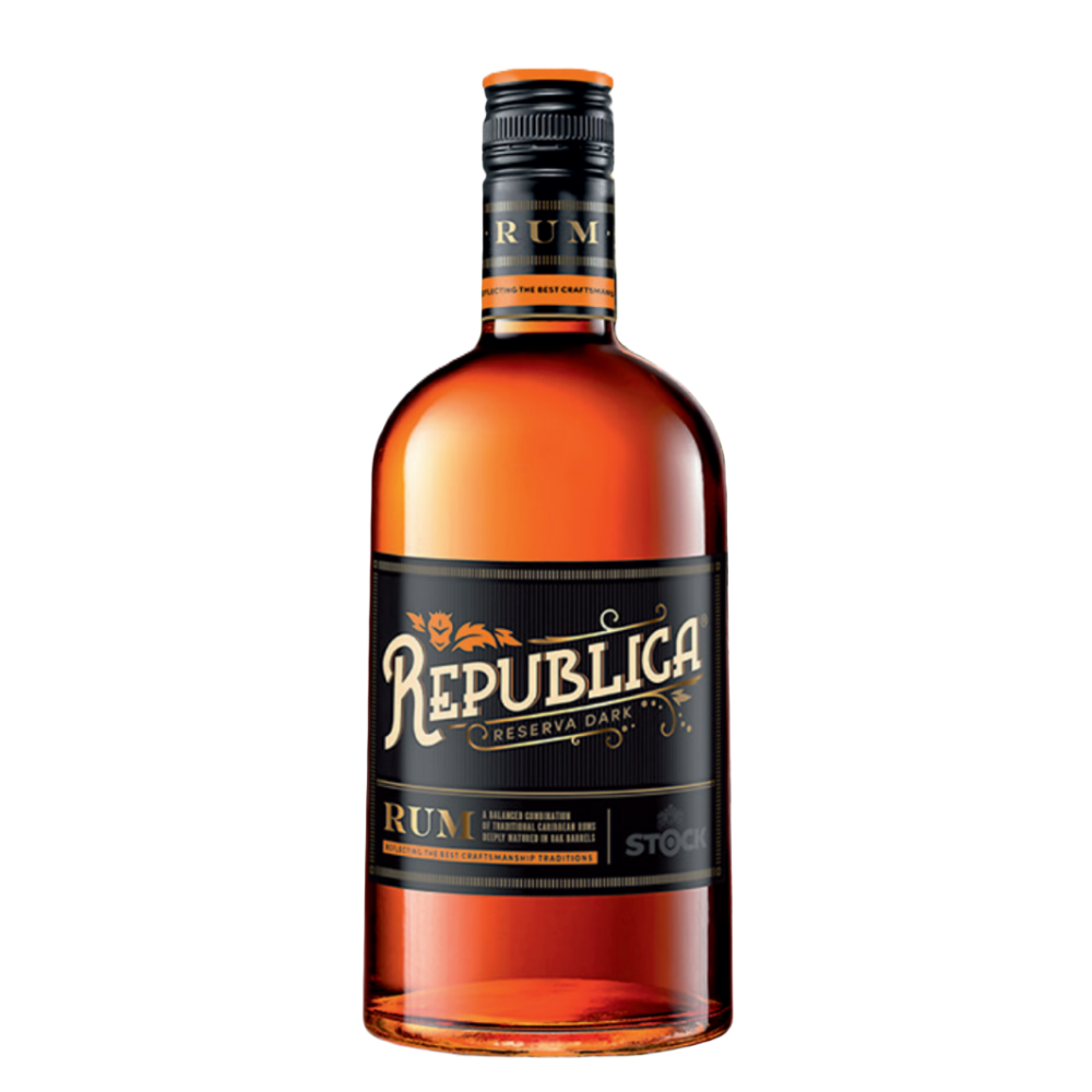 Rum Republica Dark Reserva 38% 700 ml