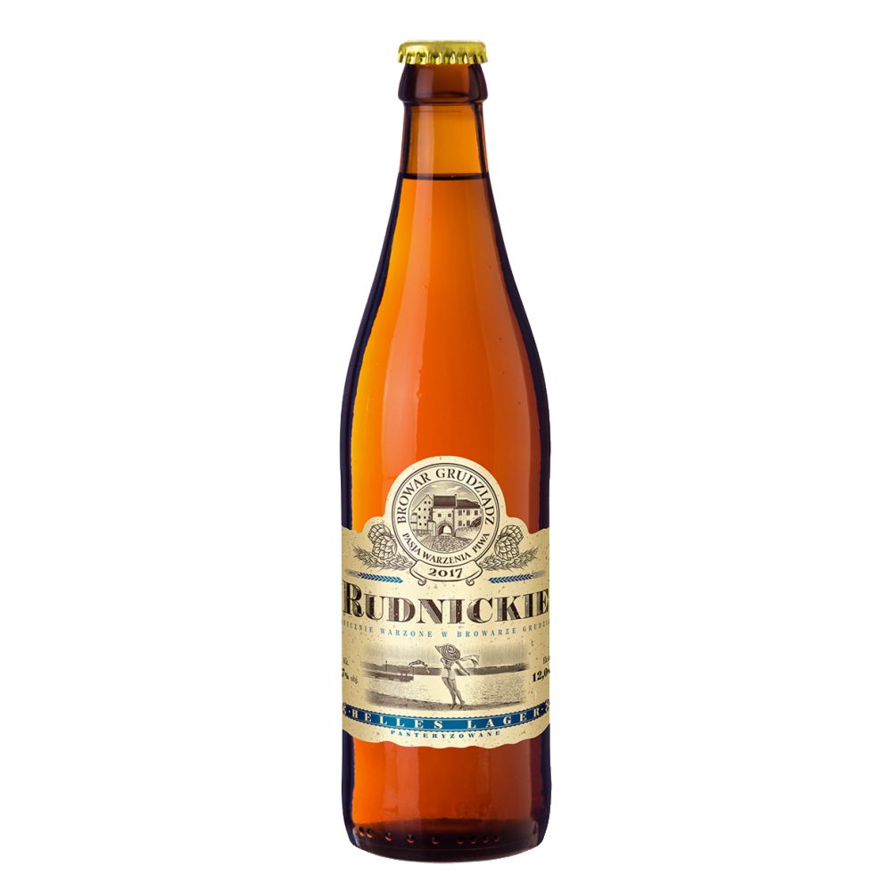 Piwo Browar Grudziądz Rudnickie 4,7% 500 ml