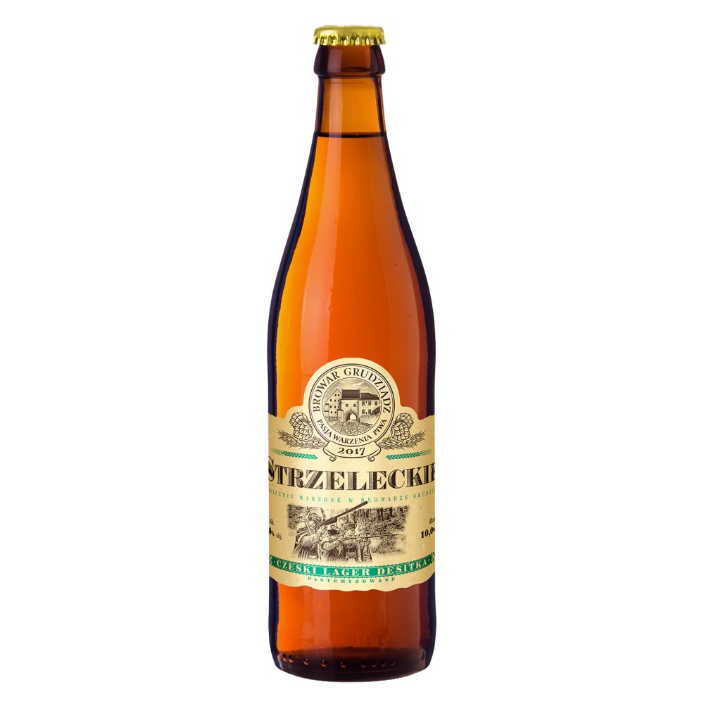 Piwo Browar Grudziądz Strzeleckie 4% 500 ml