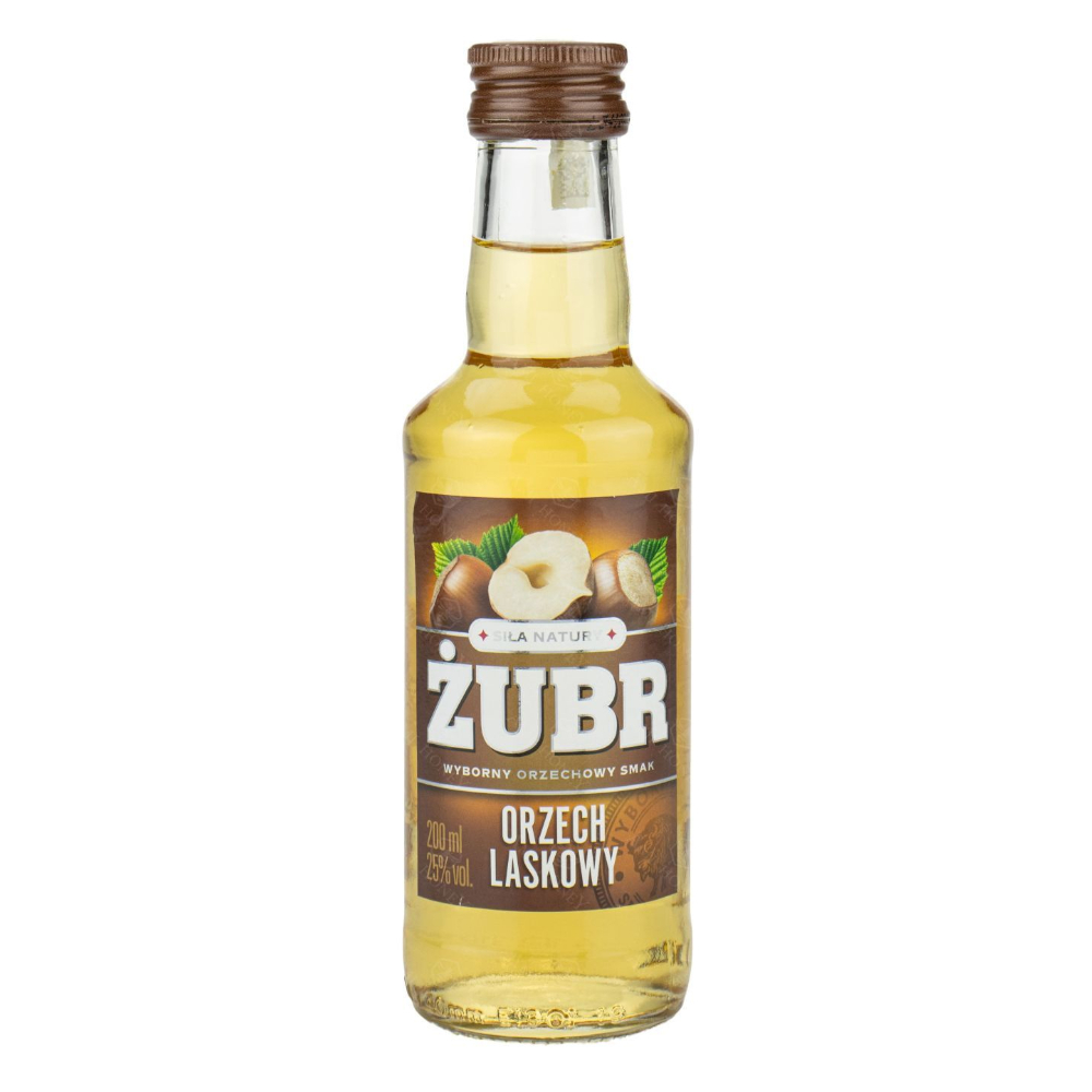Żubr Orzech Laskowy 25% 200 ml