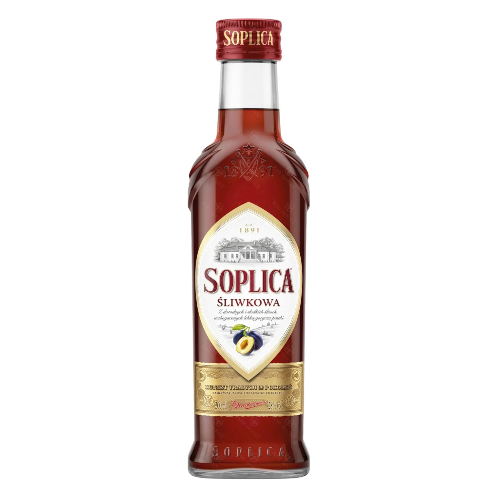 Likier Soplica Śliwkowa 28% 200 ml