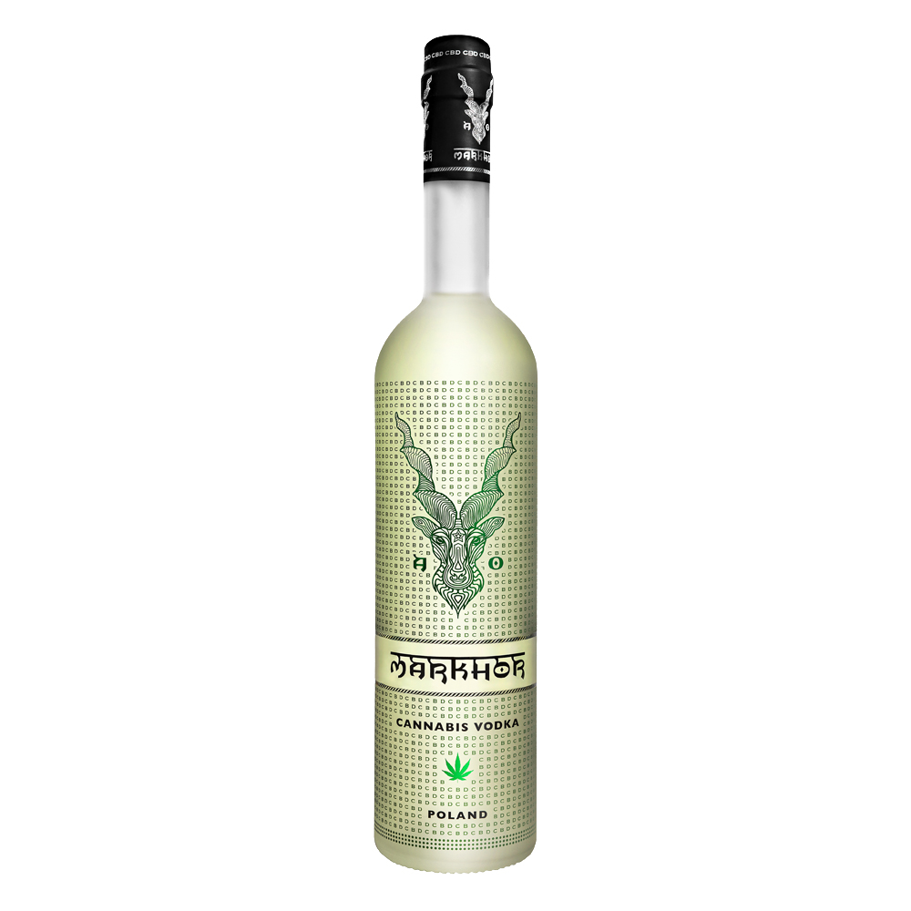 Wódka MARKHOR Cannabis Vodka 40% 700 ml