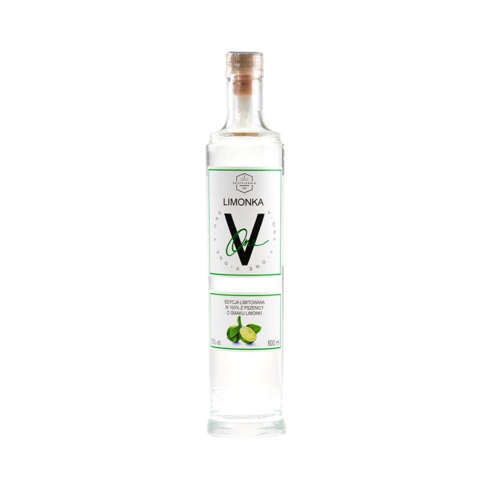 Wódka V-One Limonka 35% 500 ml