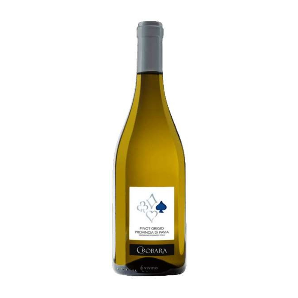 Wino Pinot Grigio Provincia di Pavia „ Crobara” 11,5% białe wytrawne 750 ml