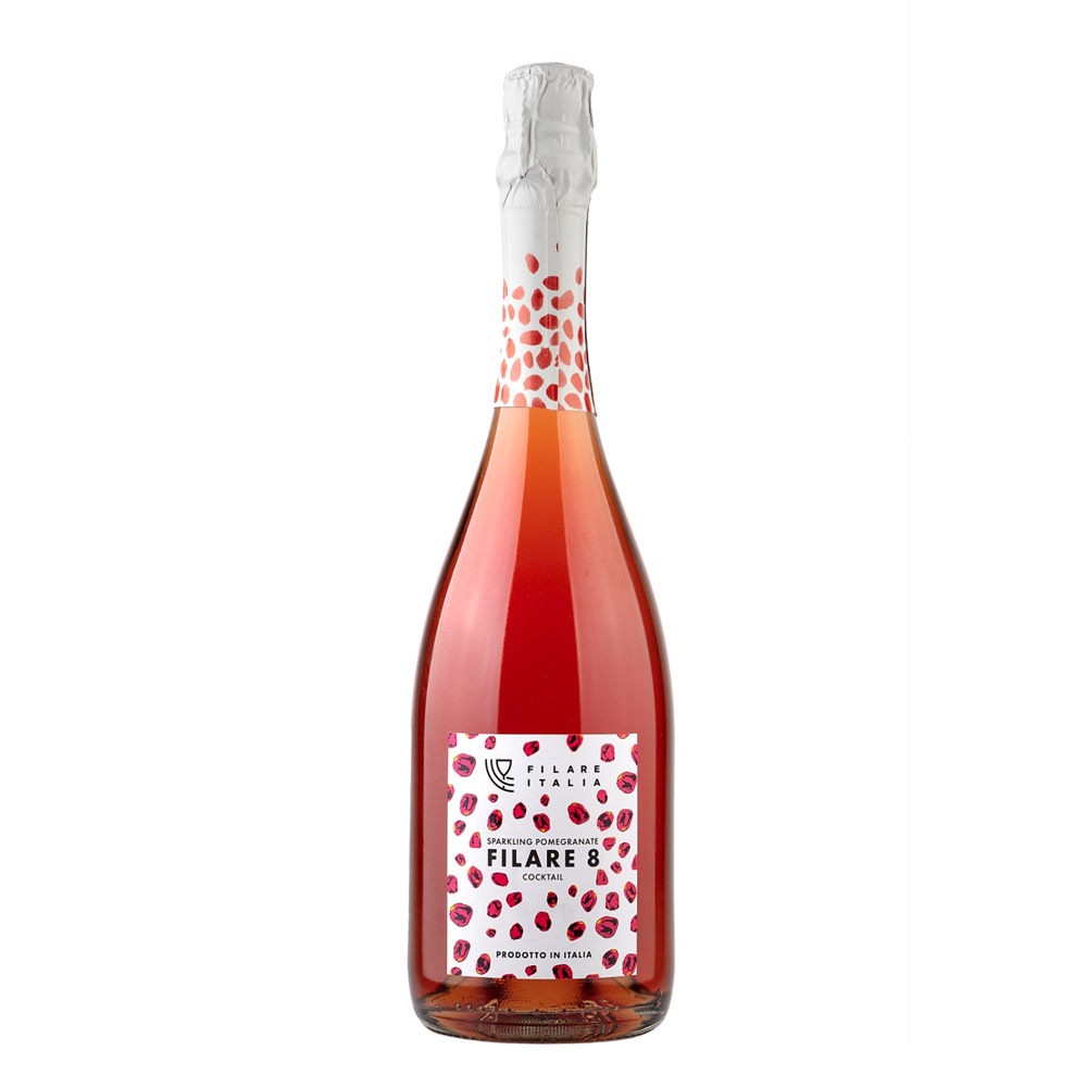 Wino musujące Filare 8 Cocktail 6,5% czerwone słodkie 750 ml