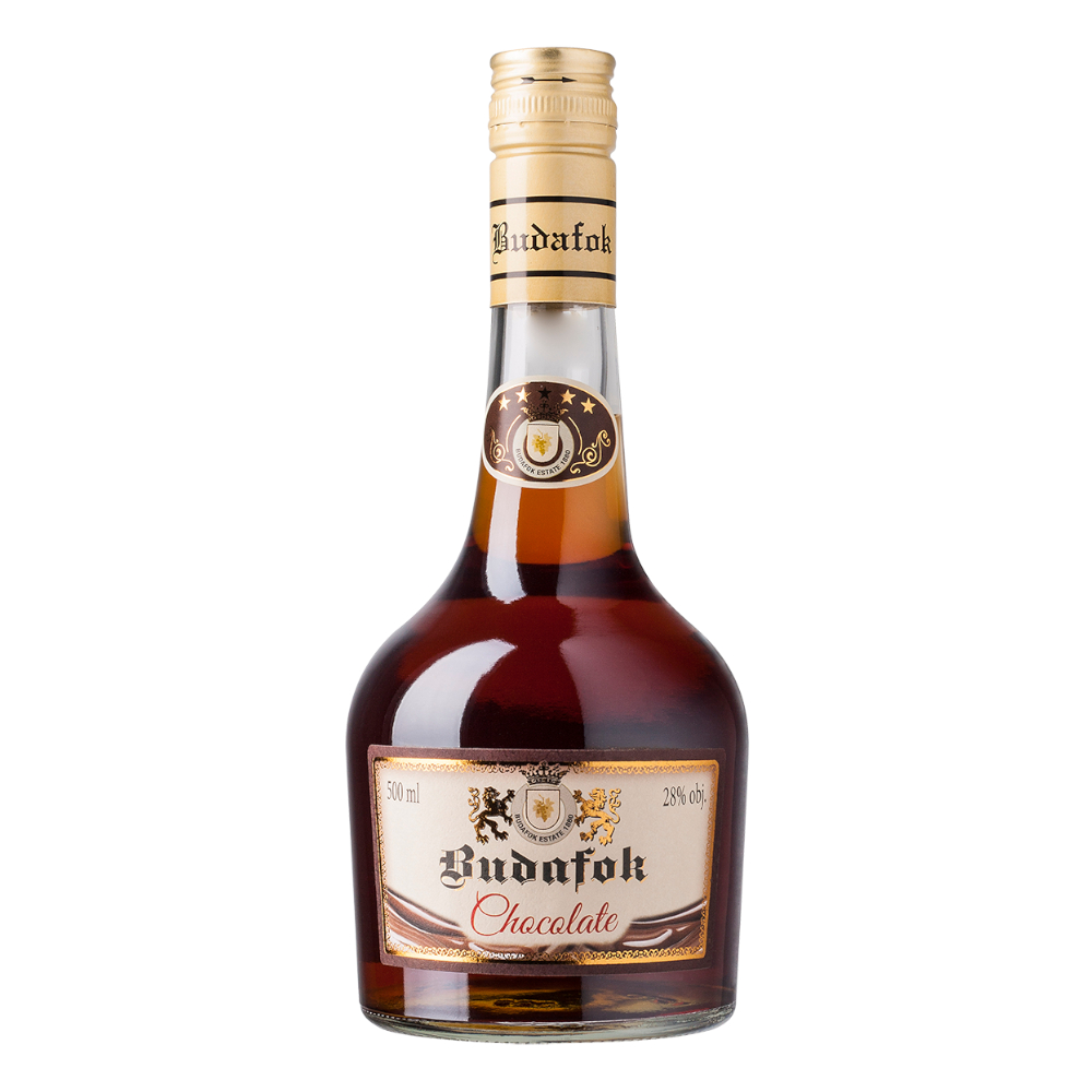 Brandy Budafok Chocolate biała butelka 28% 500 ml