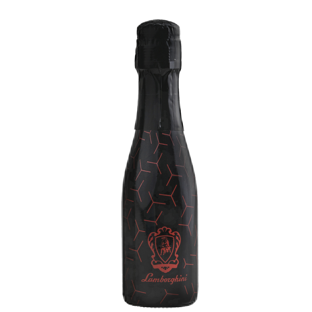 Wino Lamborghini Vino Spumante Brut Mini Fluo Rosso 12% różowe wytrawne 200 ml