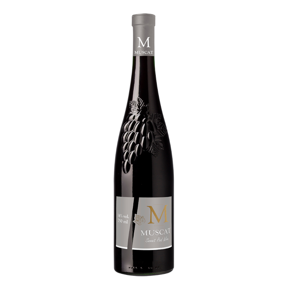 Wino Muscat Red 14% czerwone słodkie 750 ml