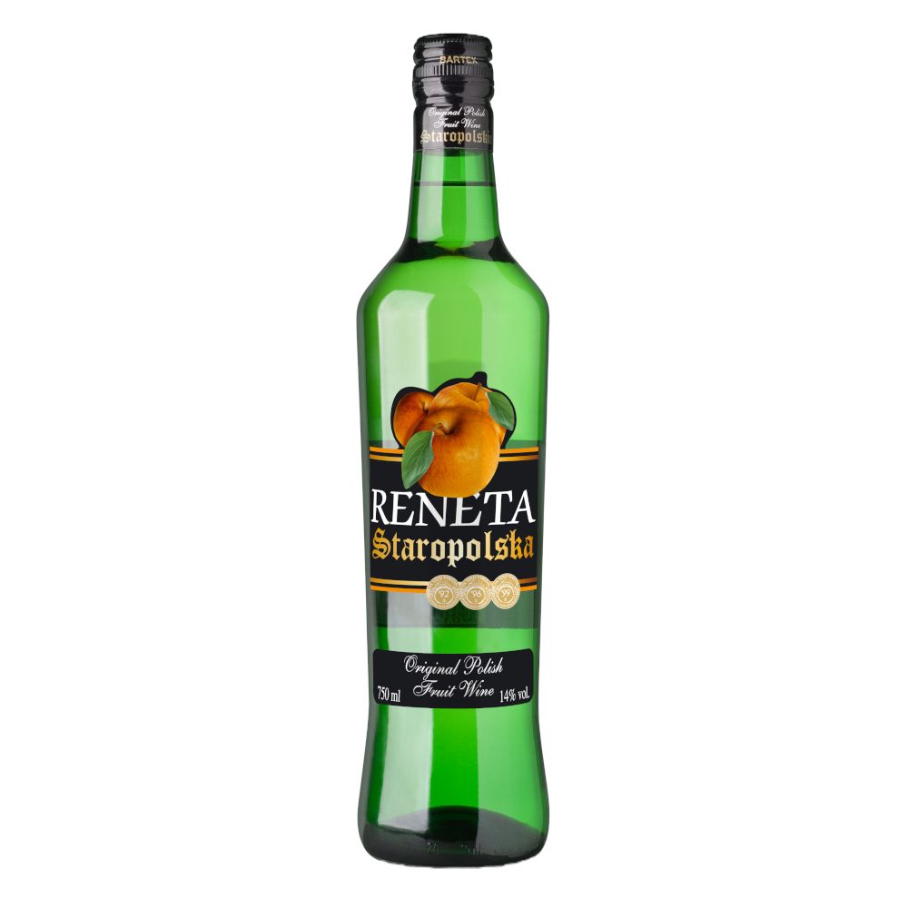 Wino Staropolska Reneta 14% białe słodkie 750 ml